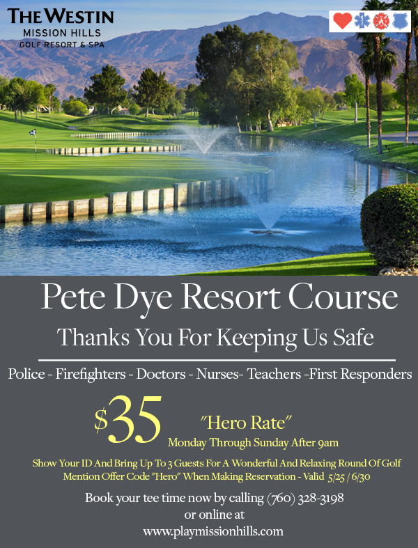 Hero Rate At Westin Mission Hills Pete Dye Resort Course